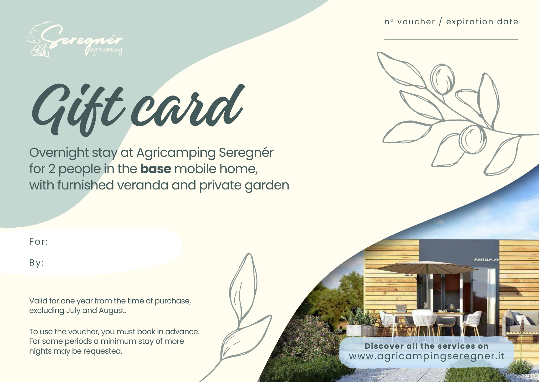 gift card lago di garda